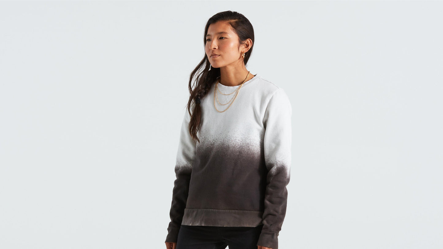 Specialized Legacy Spray Crewneck Ls Wmn Crew