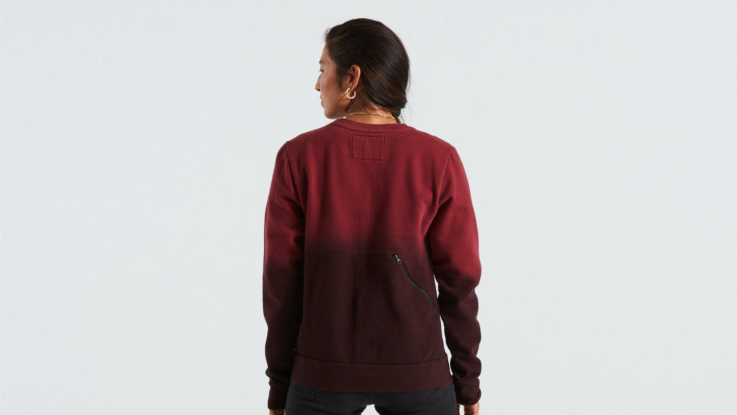 Specialized Legacy Spray Crewneck Ls Wmn Crew