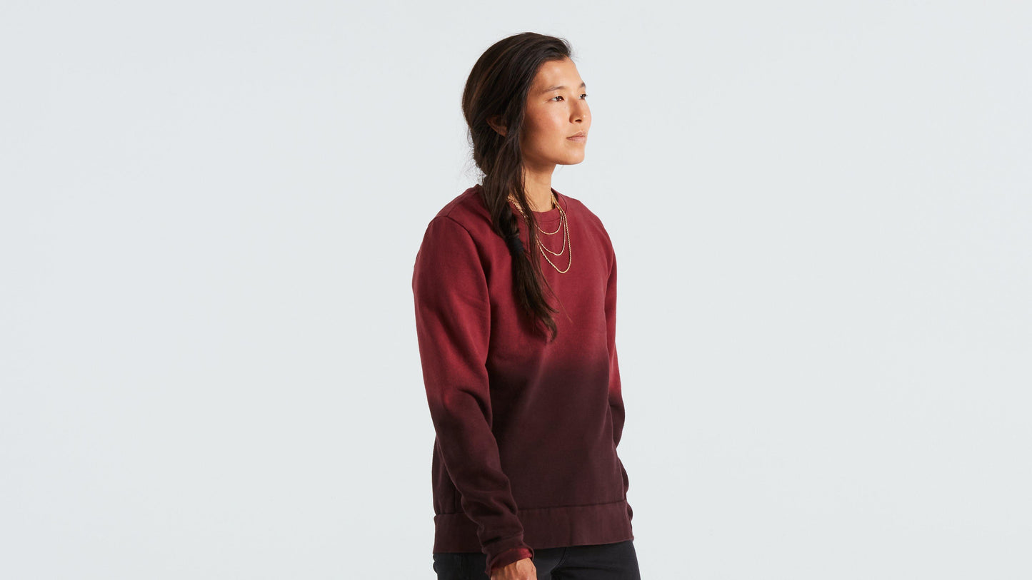 Specialized Legacy Spray Crewneck Ls Wmn Crew