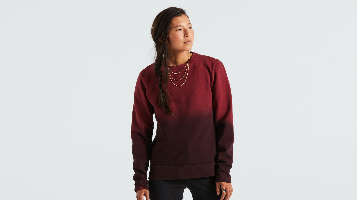 Specialized Legacy Spray Crewneck Ls Wmn Crew