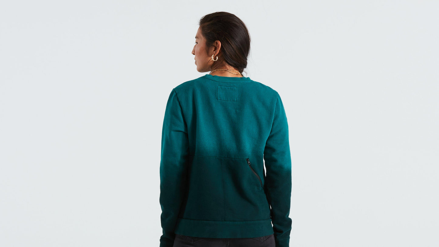 Specialized Legacy Spray Crewneck Ls Wmn Crew