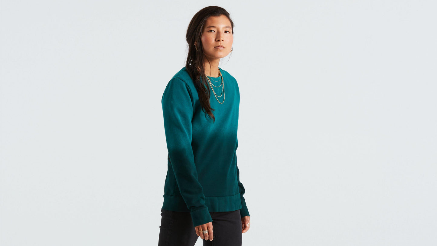 Specialized Legacy Spray Crewneck Ls Wmn Crew