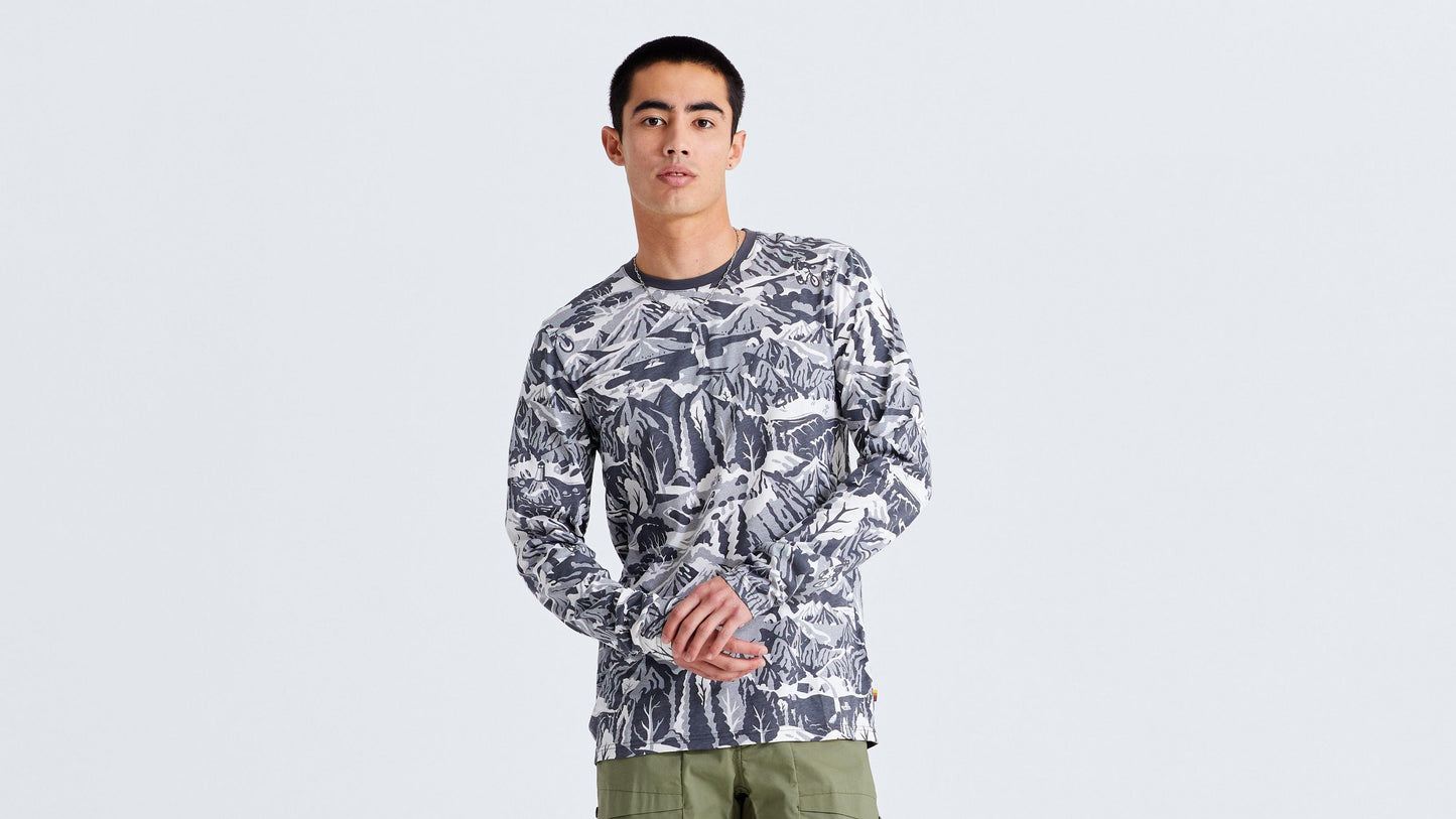 Specialized/Fjällräven Cotton Caliswe Long Sleeve Tee Men's