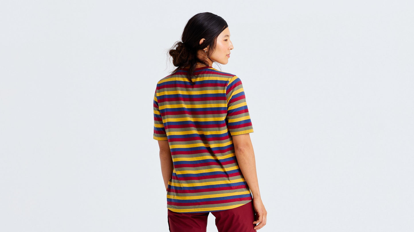 Specialized/Fjällräven Cotton Striped Short Sleeve Tee Women's