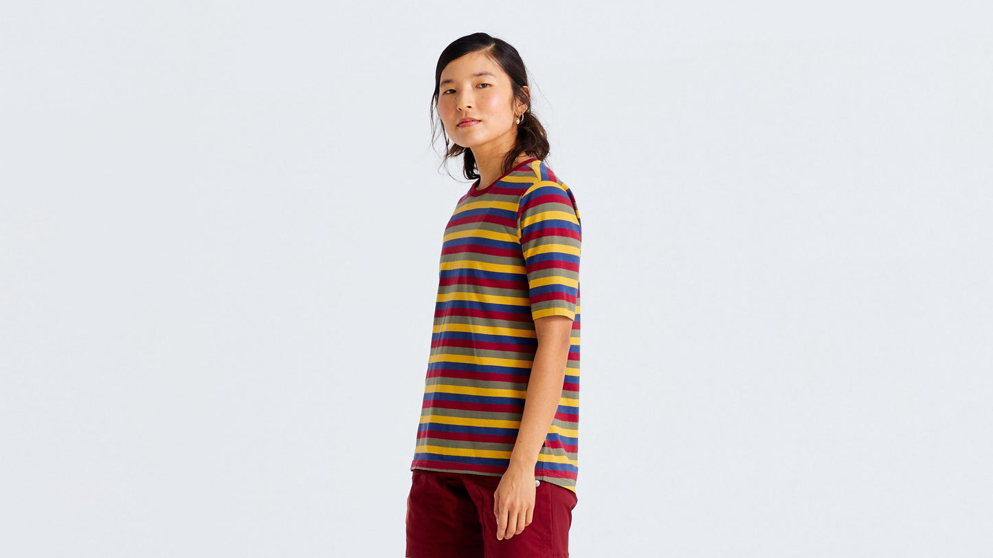 Specialized/Fjällräven Cotton Striped Short Sleeve Tee Women's
