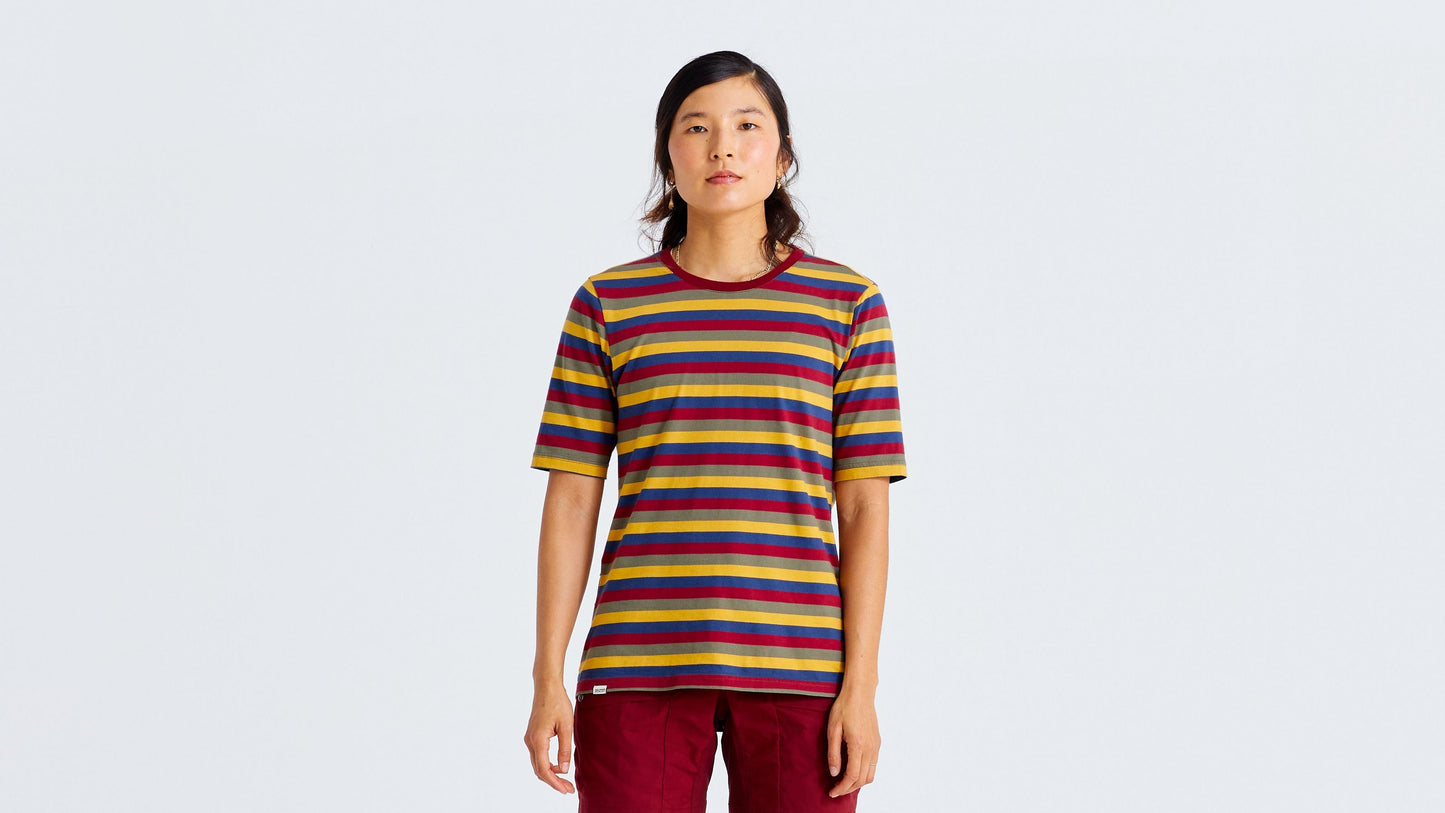 Specialized/Fjällräven Cotton Striped Short Sleeve Tee Women's
