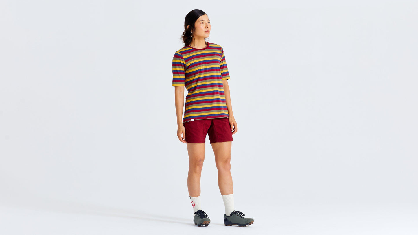Specialized/Fjällräven Cotton Striped Short Sleeve Tee Women's