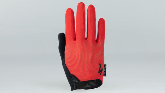 Specialized Women's Body Geometry Sport Gel Long Finger Gloves - Red XS
