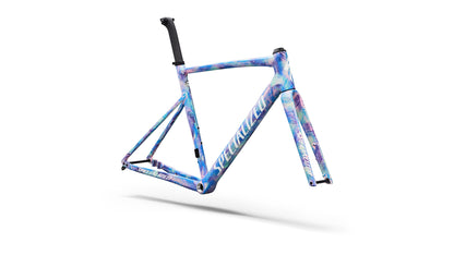 2026 Specialized Allez Sprint Frameset - D'Aluisio Smartweld Alloy - Multi-color Dry Brush / White