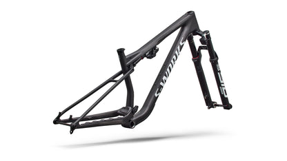 2027 Specialized S-Works Epic 9 Frameset - Satin Carbon / Metallic White Silver