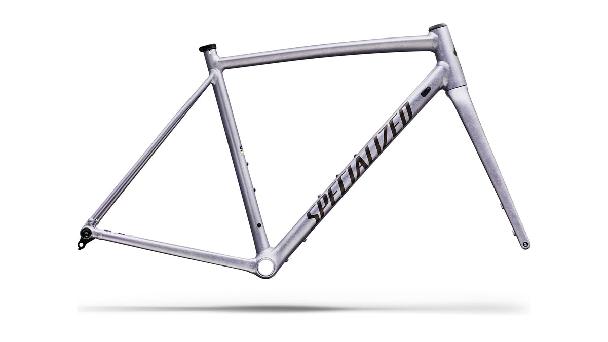 2027 Specialized Crux DSW Frameset - D'Aluisio Smartweld Alloy - Silver Dust / Warm Smoke Metallic