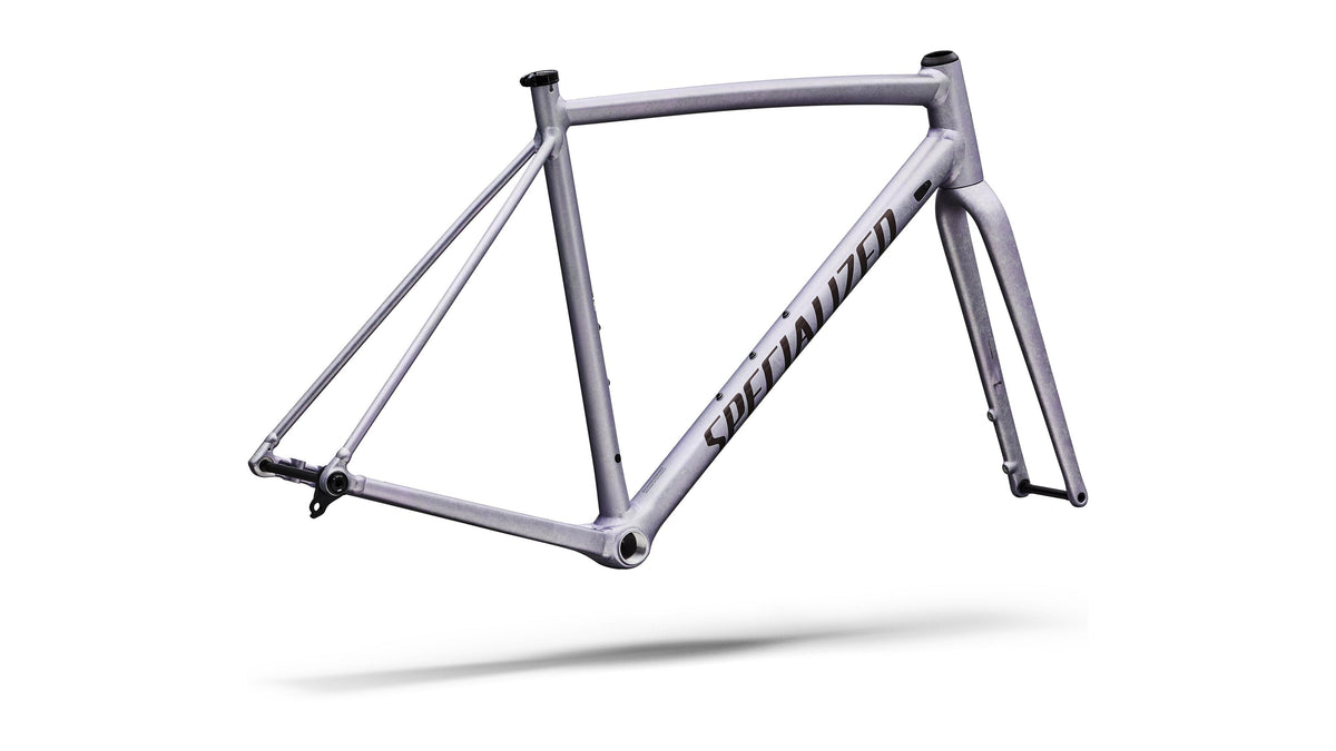 2027 Specialized Crux DSW Frameset - D'Aluisio Smartweld Alloy - Silver Dust / Warm Smoke Metallic