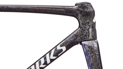 2027 Specialized S-Works Tarmac SL9 Frameset - FACT 12r Carbon - Gloss Carbon / Red To Blue Pearl / White