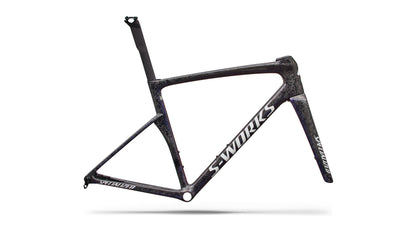 2027 Specialized S-Works Tarmac SL9 Frameset - FACT 12r Carbon - Gloss Carbon / Red To Blue Pearl / White