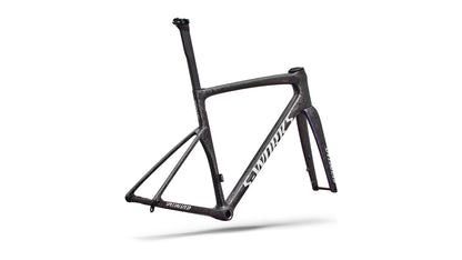 2027 Specialized S-Works Tarmac SL9 Frameset - FACT 12r Carbon - Gloss Carbon / Red To Blue Pearl / White