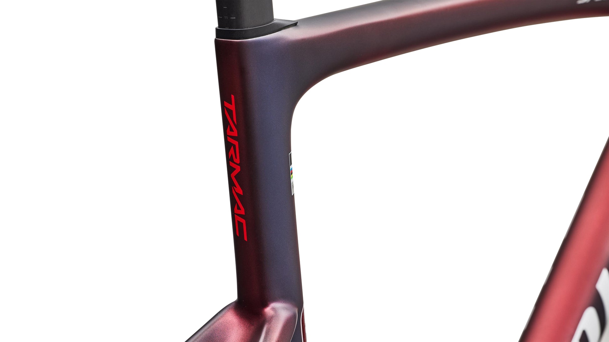 2027 Specialized S-Works Tarmac SL9 Team Replica Frameset - FDJ United - SUEZ - Gloss Red Tint / Blue Tint / Red Pearl
