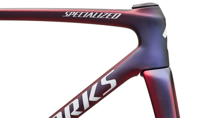2027 Specialized S-Works Tarmac SL9 Team Replica Frameset - FDJ United - SUEZ - Gloss Red Tint / Blue Tint / Red Pearl