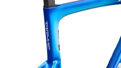 2027 Specialized S-Works Tarmac SL9 Team Replica Frameset - Soudal Quick-Step - Gloss Blue Onyx / Cobalt / Morning Mist