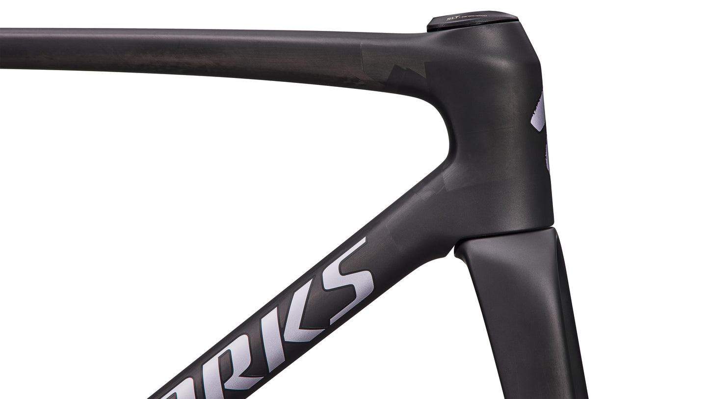 2027 Specialized S-Works Tarmac SL9 Frameset - FACT 12r Carbon - Rtp Raw Carbon / Gloss Amethyst Frost