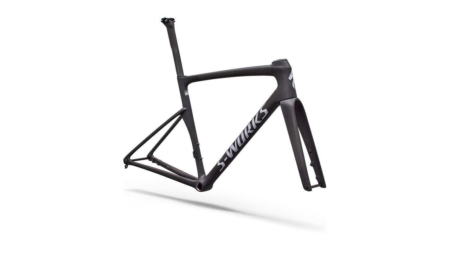 2027 Specialized S-Works Tarmac SL9 Frameset - FACT 12r Carbon - Rtp Raw Carbon / Gloss Amethyst Frost