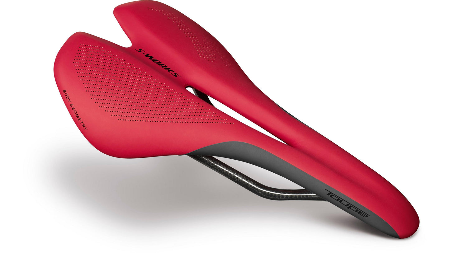 Specialized S-Works Toupe Carbon Saddle Team Red 143mm