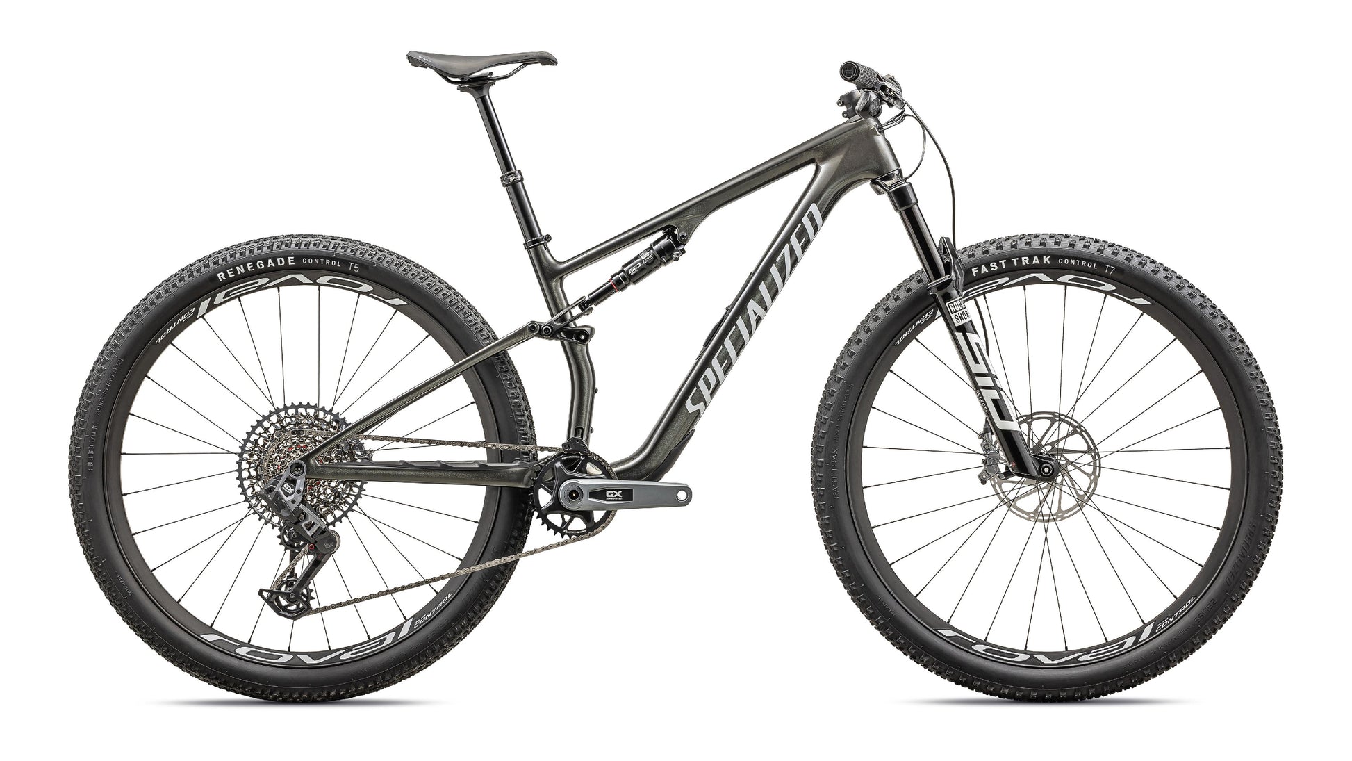 Specialized 2025 Epic 8 Expert Gloss Carbon/Black Pearl White / S