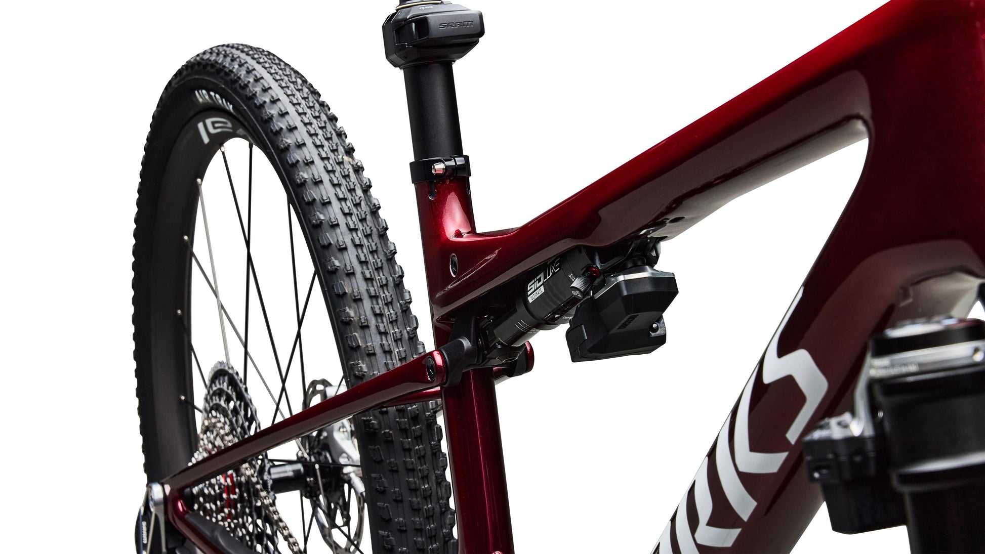 2027 Specialized S-Works Epic 9 - Gloss Red Tint Over Red Reflex Pearl Edge Fade / Metallic White Silver