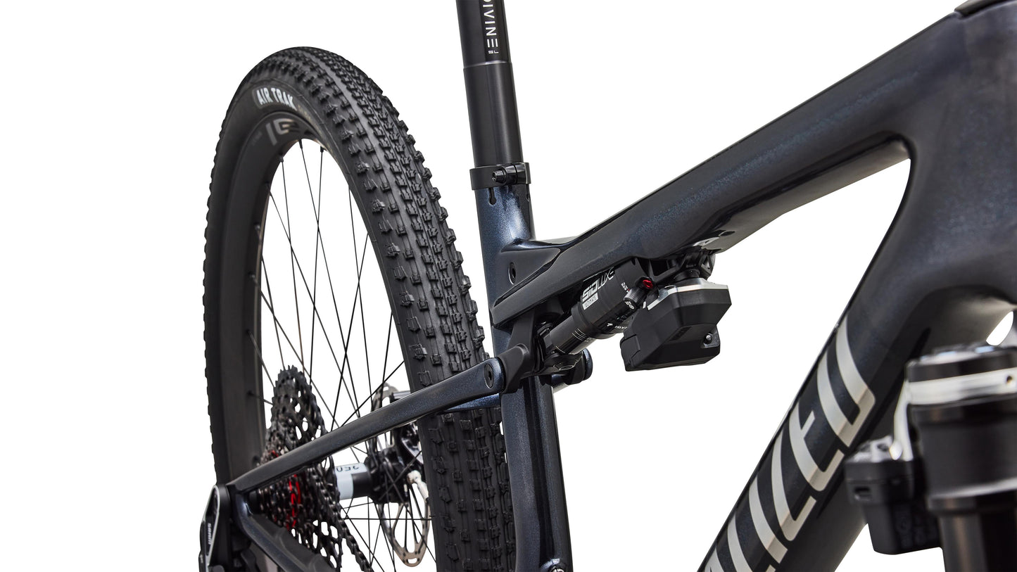 2027 Specialized Epic 9 Pro - Gloss Carbon / Chaos Glitter Pearl / Chrome
