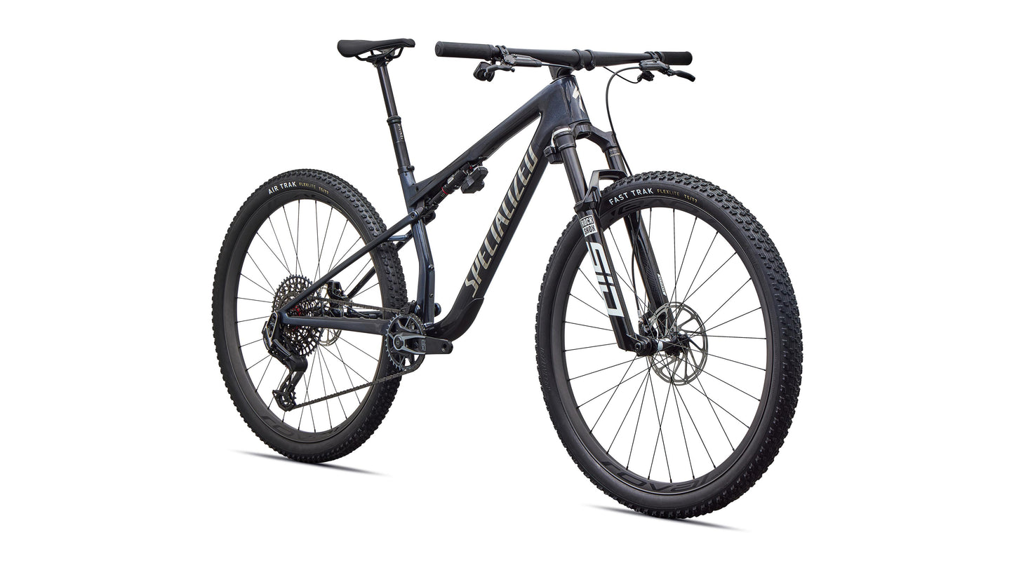 2027 Specialized Epic 9 Pro - Gloss Carbon / Chaos Glitter Pearl / Chrome