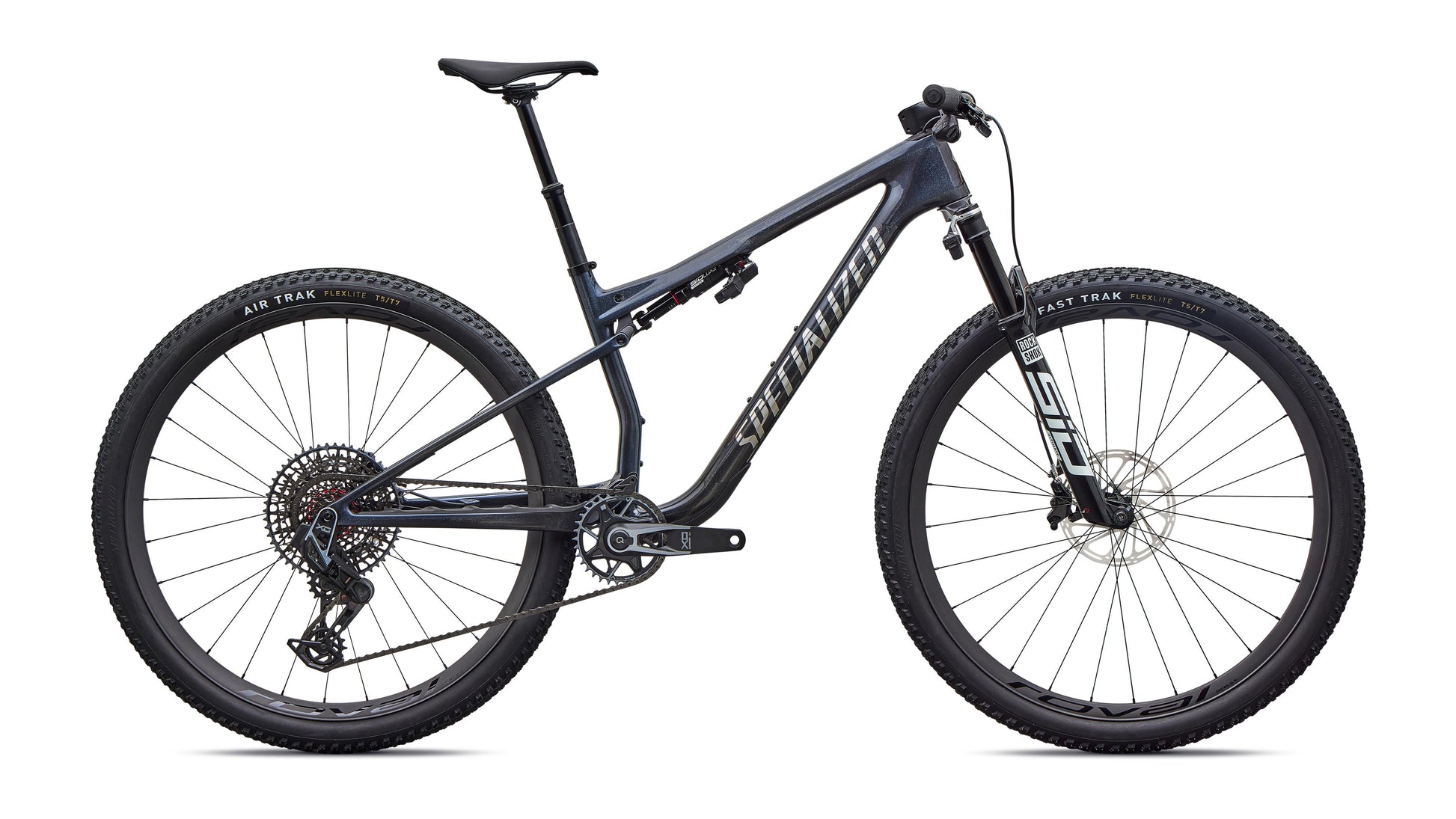 2027 Specialized Epic 9 Pro - Gloss Carbon / Chaos Glitter Pearl / Chrome
