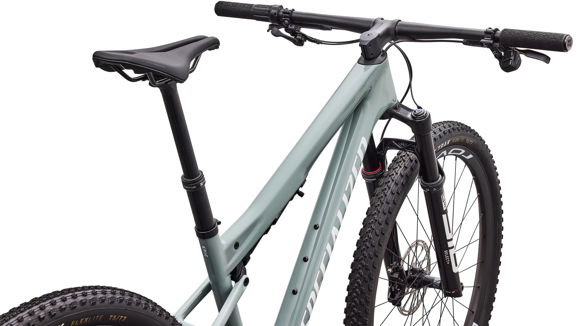 2027 Specialized Epic 9 Expert - Gloss Agave Grey / Metallic White Silver