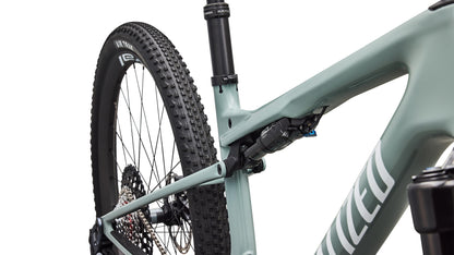 2027 Specialized Epic 9 Expert - Gloss Agave Grey / Metallic White Silver