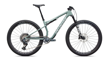 2027 Specialized Epic 9 Expert - Gloss Agave Grey / Metallic White Silver