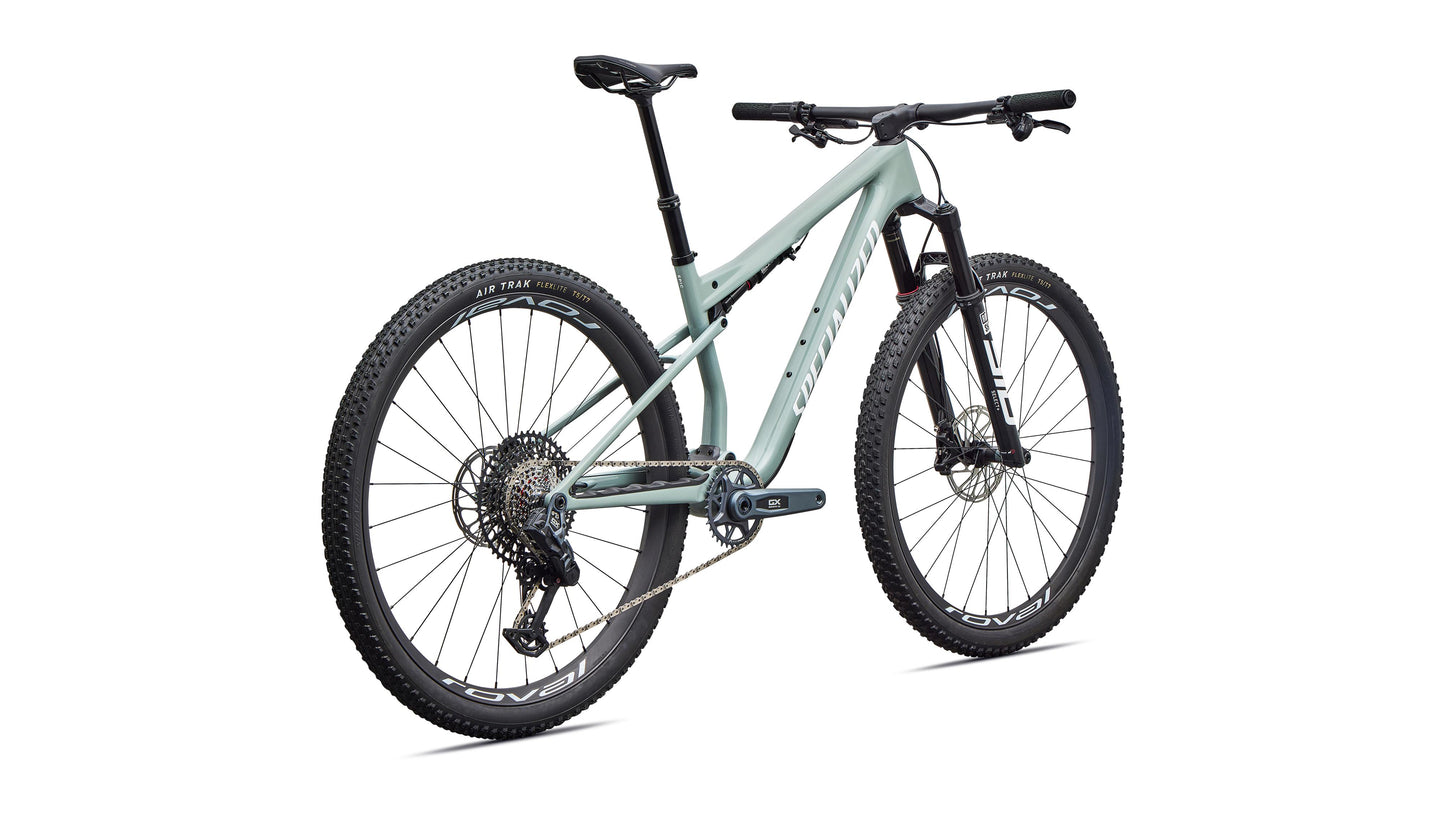 2027 Specialized Epic 9 Expert - Gloss Agave Grey / Metallic White Silver