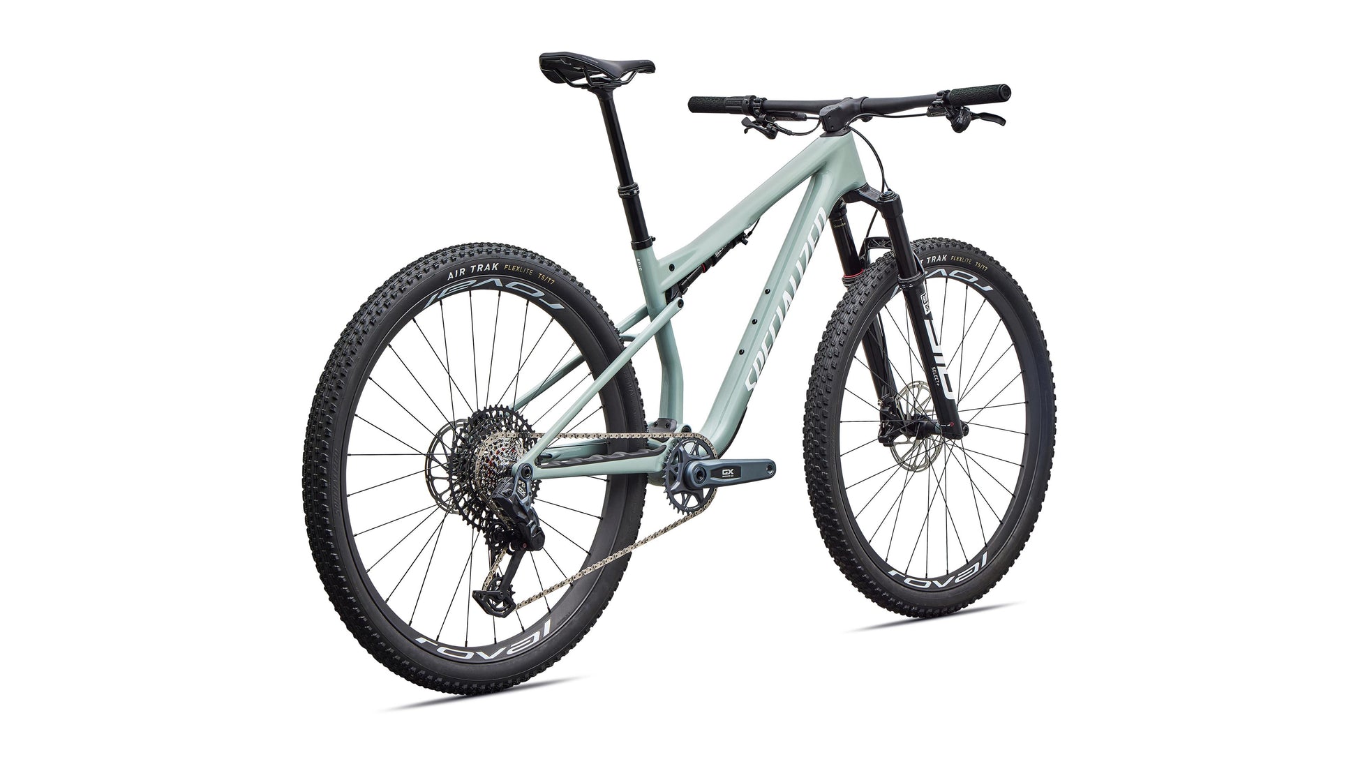 2027 Specialized Epic 9 Expert - Gloss Agave Grey / Metallic White Silver