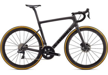 Specialized 2020 Tarmac Sl6 S-Works Disc Di2 Satin Carbon/Tarmac Black/Clea