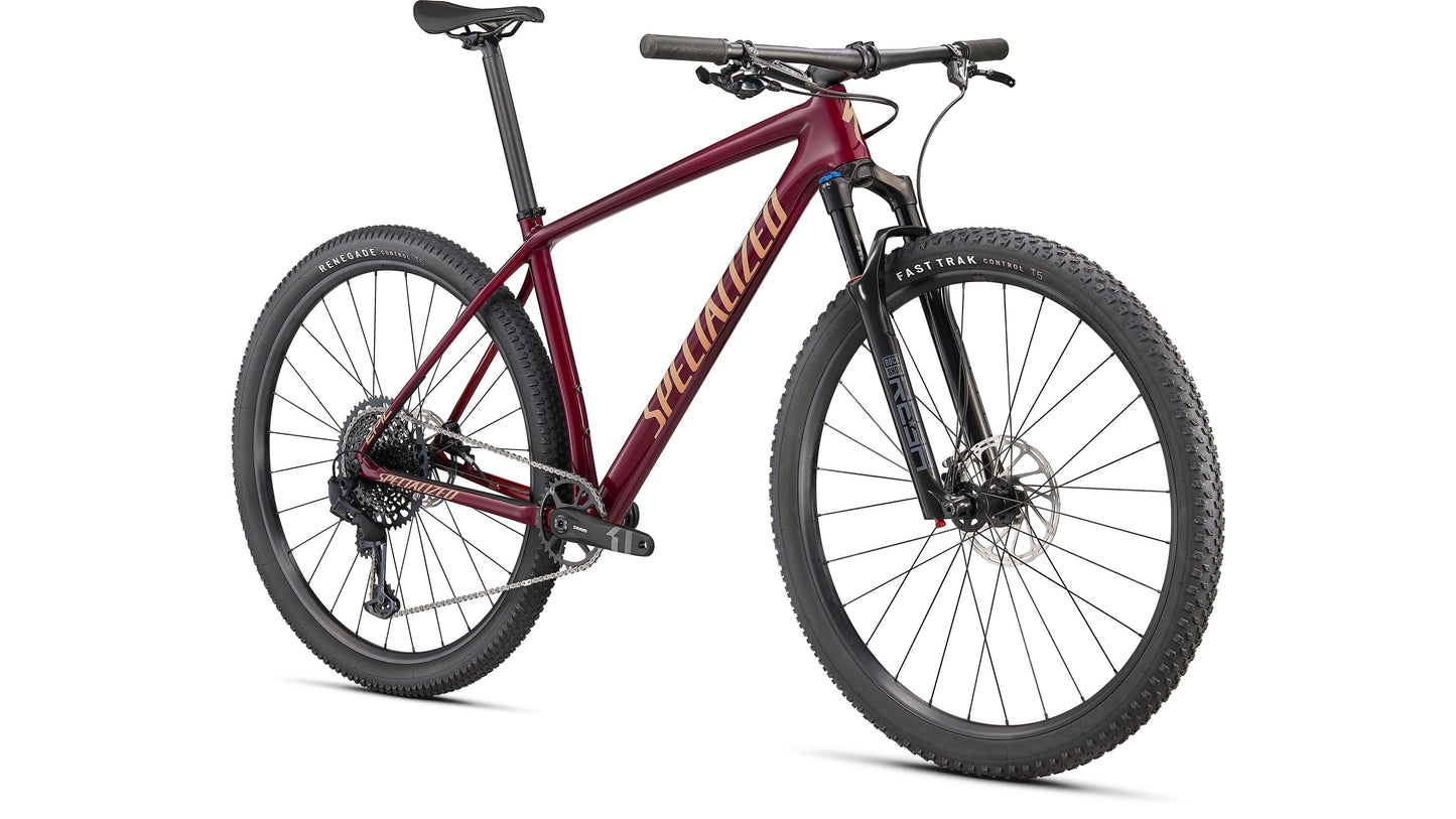 Specialized Epic Hardtail Comp - Gloss Maroon / Ice Papaya L