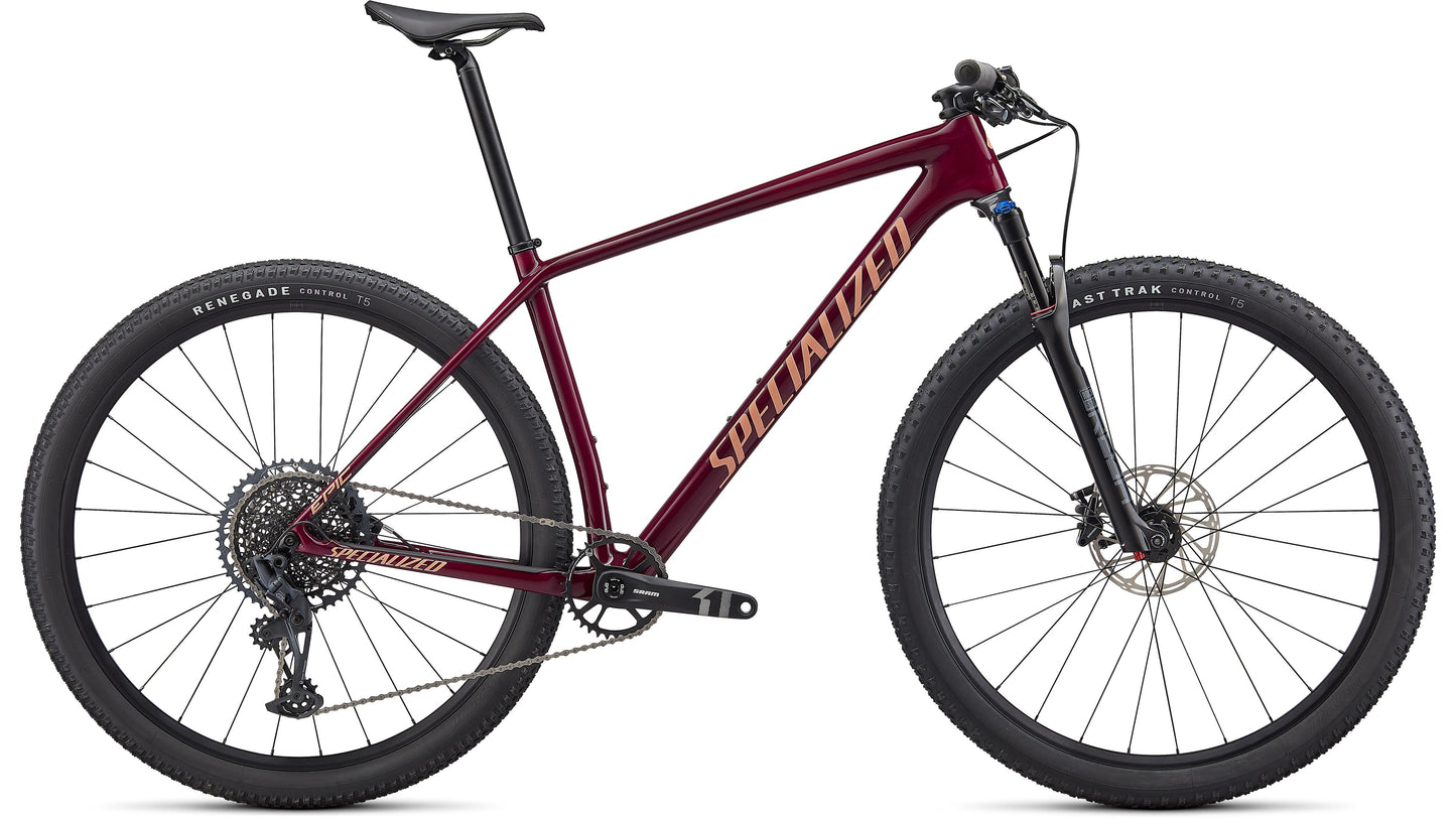 Specialized Epic Hardtail Comp - Gloss Maroon / Ice Papaya XL