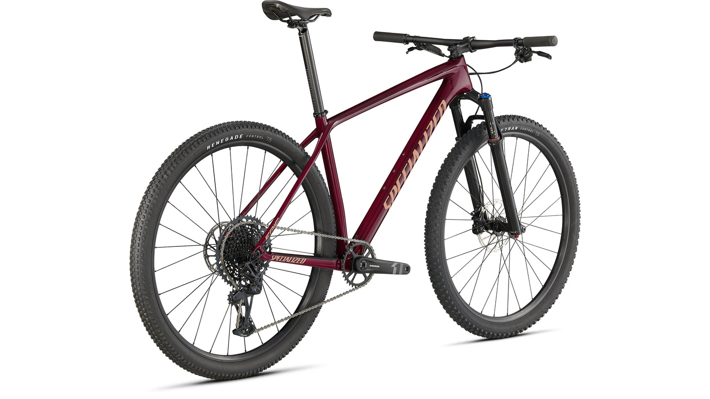 Specialized Epic Hardtail Comp - Gloss Maroon / Ice Papaya L