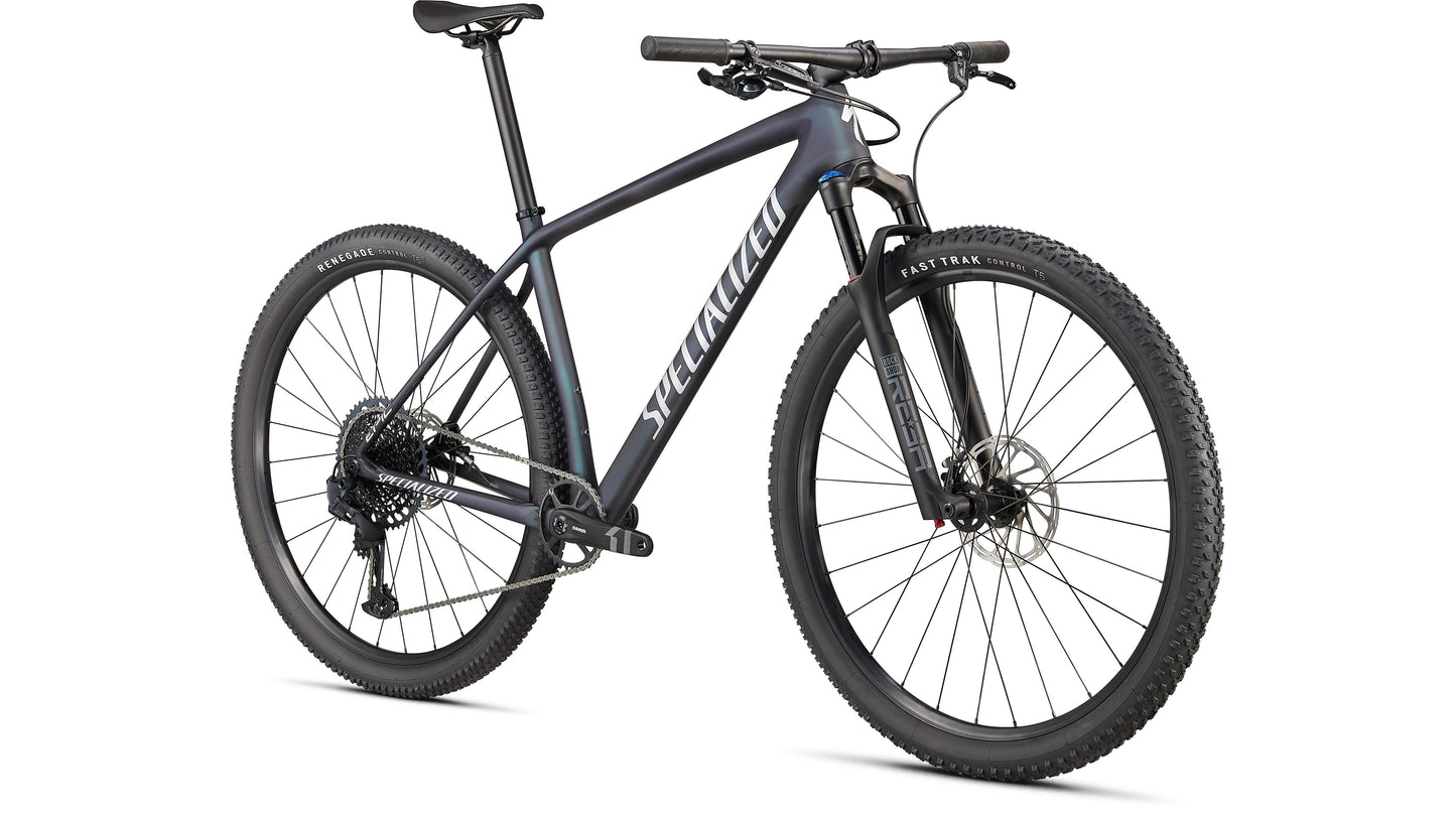 Specialized Epic Hardtail Comp - Satin Carbon / Oil / Flake Silver XL