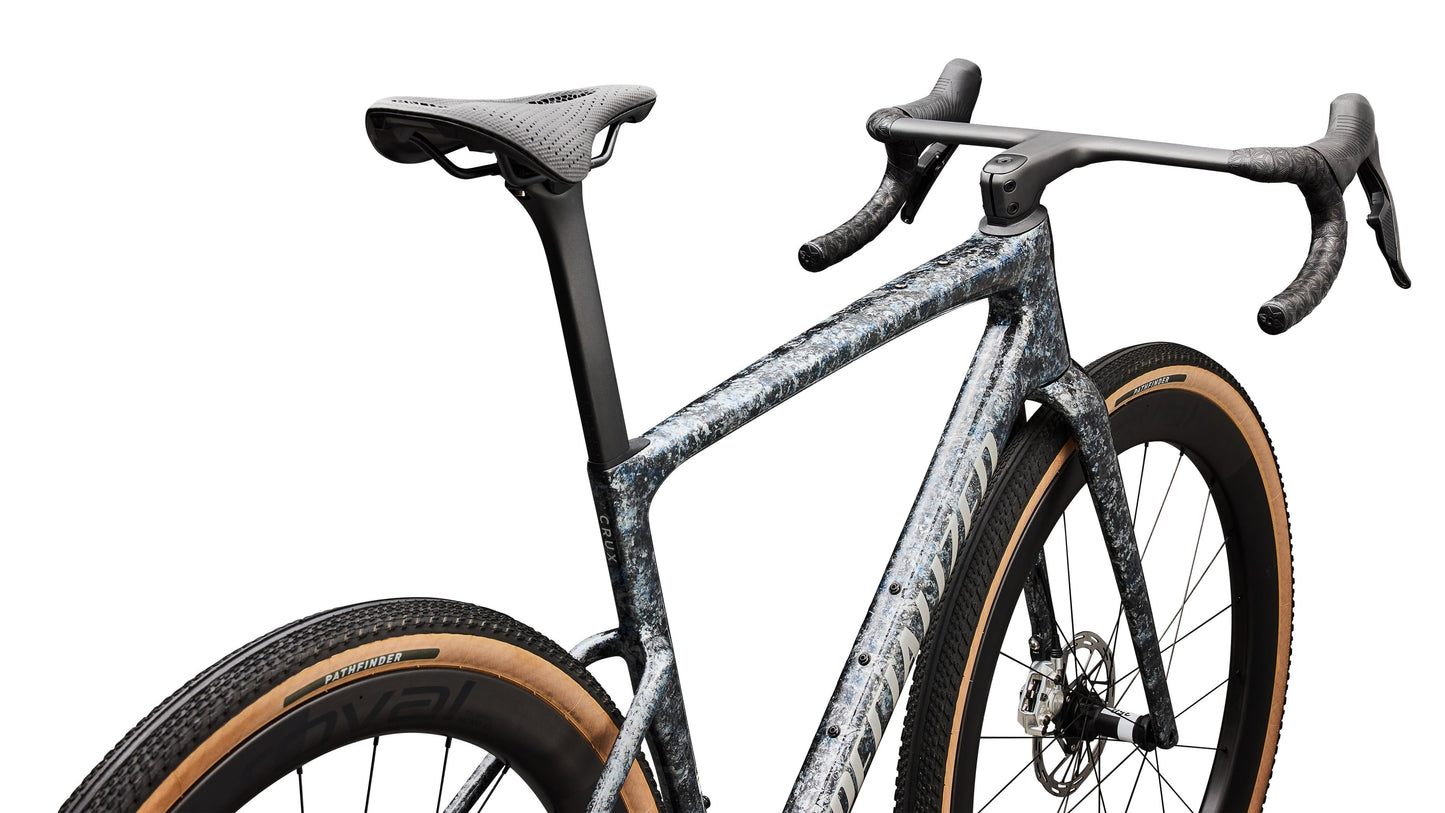 2027 Specialized Crux 5 S-Level - SRAM RED XPLR - Deep Marine Metallic / Dolomite Metallic