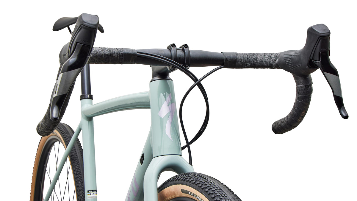 2027 Specialized Crux DSW Comp - SRAM Apex XPLR - Agave Grey / Amethyst Frost