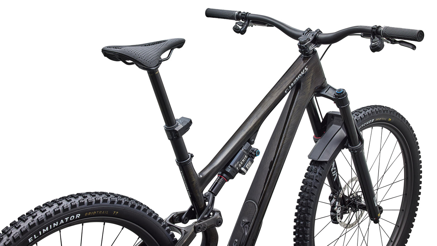 2027 Specialized S-Works Stumpjumper 15 EVO - Gloss Charcoal Tint / Chrome