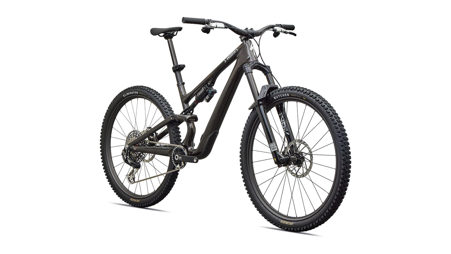 2027 Specialized S-Works Stumpjumper 15 EVO - Gloss Charcoal Tint / Chrome