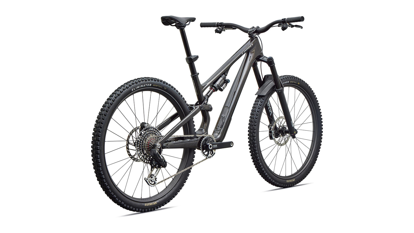 2027 Specialized S-Works Stumpjumper 15 EVO - Gloss Charcoal Tint / Chrome