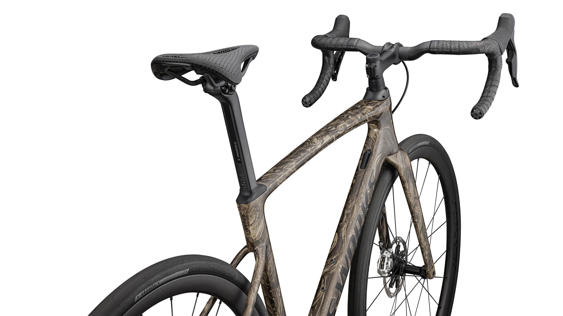 S-Works Roubaix SL8 – SRAM RED AXS Gloss Taupe / Gunmetal Strata / Charcoal / 52