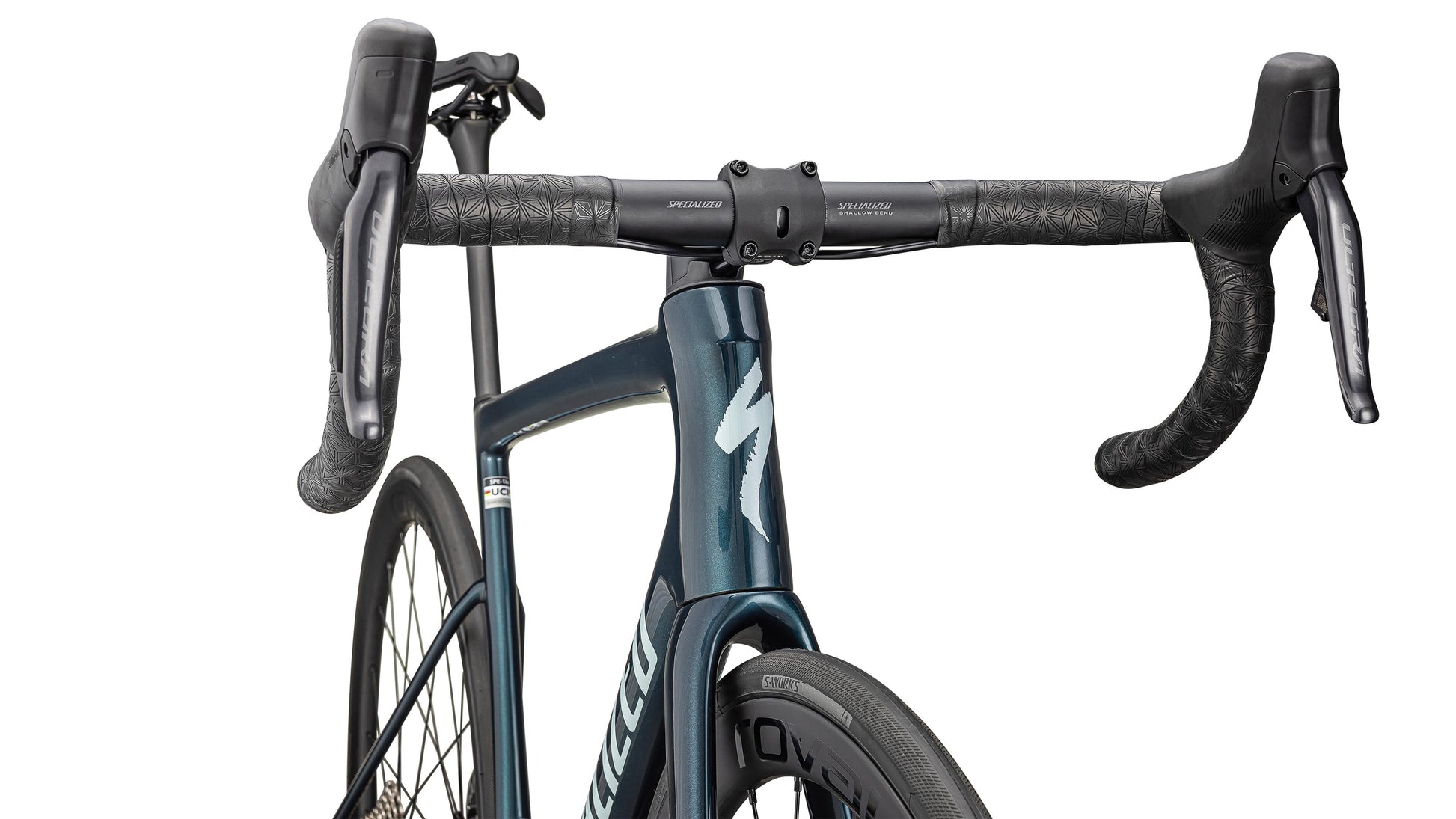 Specialized 2025 Tarmac SL8 Expert Di2 Gloss White / Black Metallic / 54