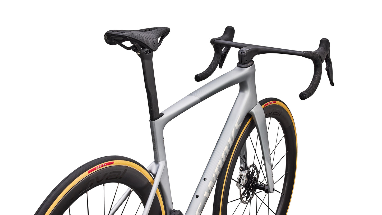 2027 Specialized S-Works Tarmac SL9 - SRAM RED AXS - Satin Silver Dust / Gloss Chrome