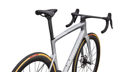 2027 Specialized S-Works Tarmac SL9 - SRAM RED AXS - Satin Silver Dust / Gloss Chrome