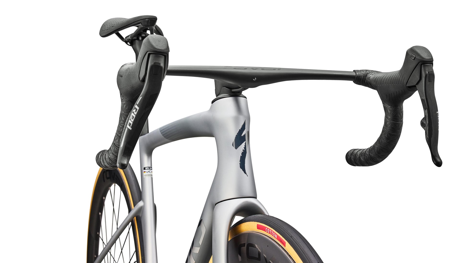 2027 Specialized S-Works Tarmac SL9 - SRAM RED AXS - Satin Silver Dust / Gloss Chrome